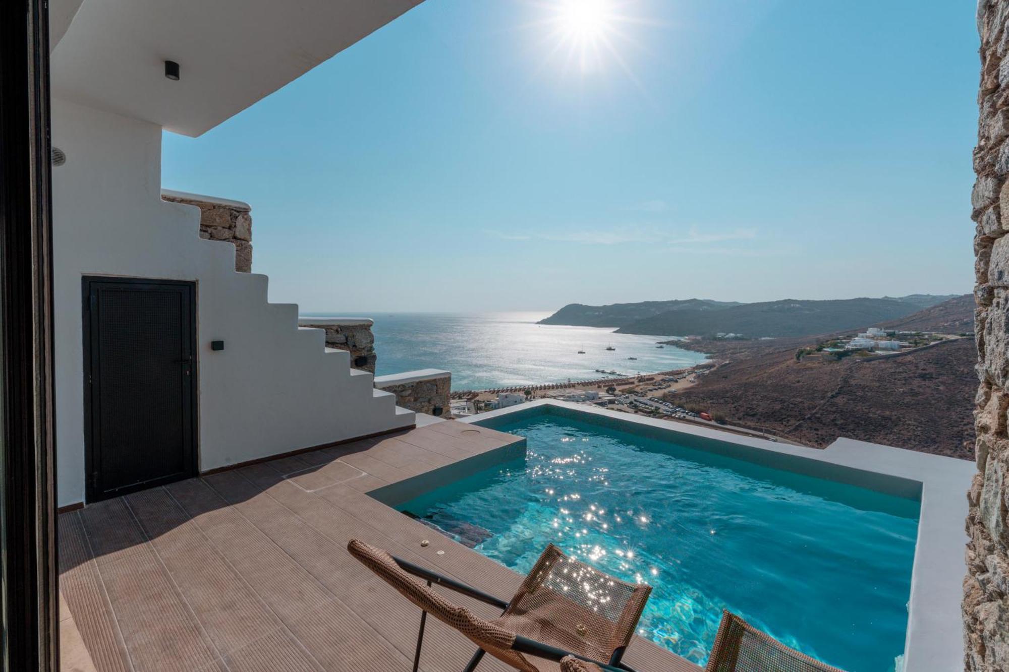 Luxury House With Private Pool At Elia Beach Mykonos Town Exterior photo