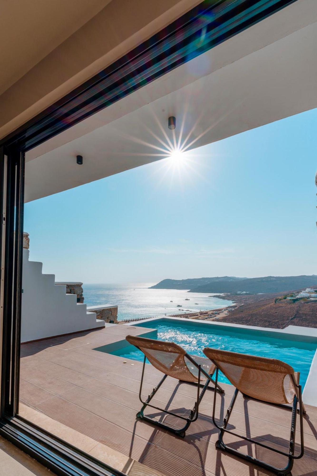 Luxury House With Private Pool At Elia Beach Mykonos Town Exterior photo